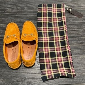 BRAND NEW YUKETEN HORSE BIT SUEDE LOAFER WITH CAMP SOLE SIZE 8E